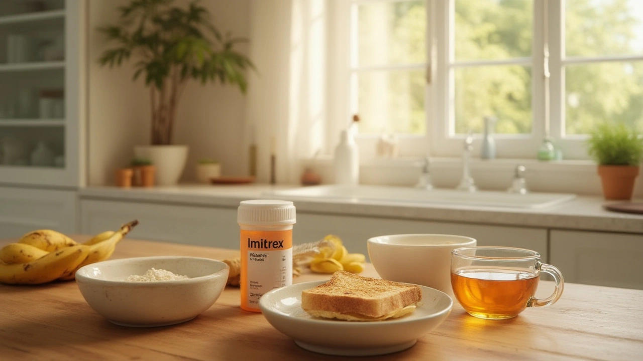 Imitrex Nausea Tips: Managing Triptan Side Effects with Food & Medications