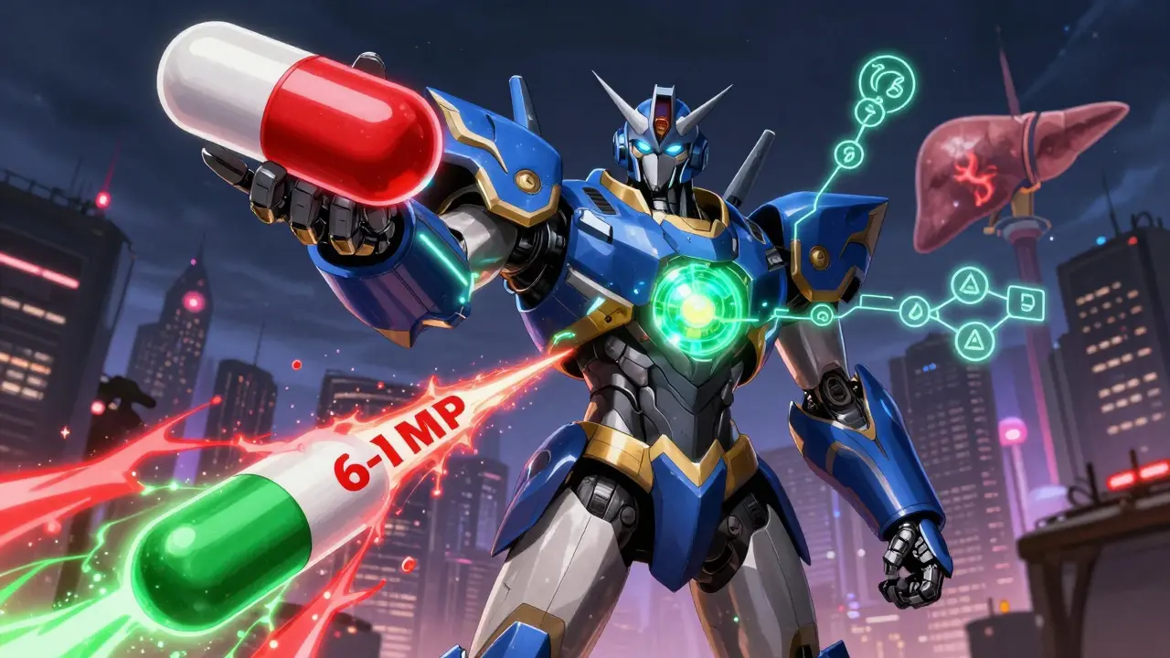 Azathioprine and Allopurinol: How to Avoid Toxic Metabolite Buildup in IBD Treatment