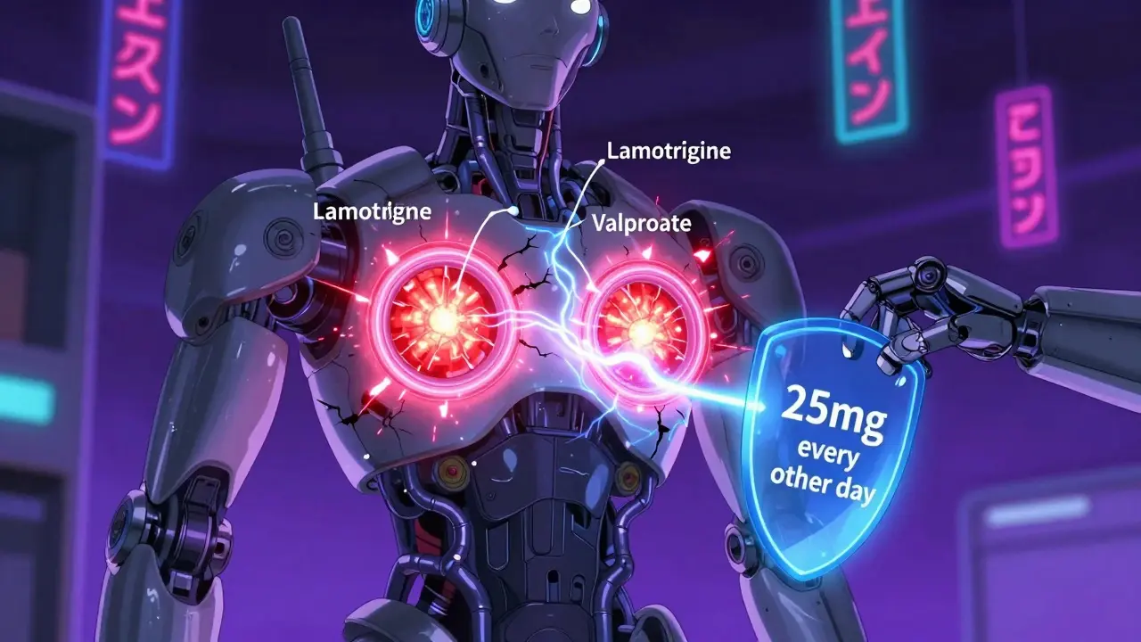 Valproate and Lamotrigine: Rash Risk and Dose Adjustments Explained